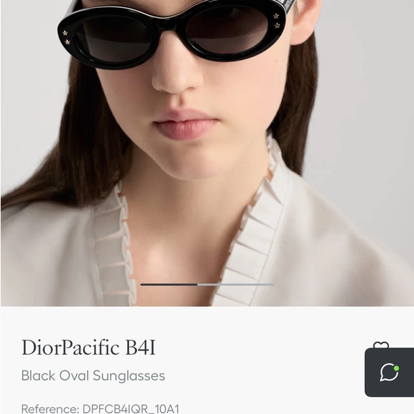Dior Black and White Star-Embellished Sunglasses - Picture 5 of 5